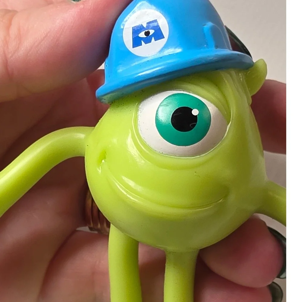 Disney Pixar Mike Wazowski‎ Figure Small Green Good Kellogg Co Cereal Toy